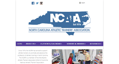 Desktop Screenshot of ncathletictrainer.org